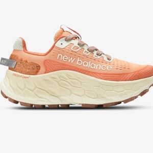 New Balance Orange Cream Athletic Shoes Breathable Mesh Sole